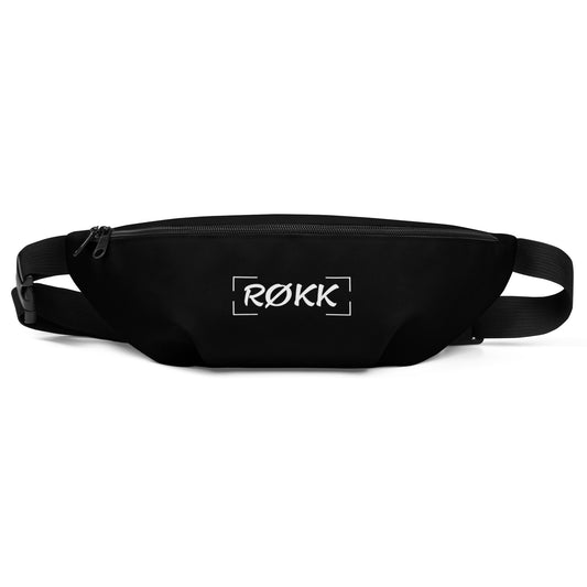 Framed Black Fanny Pack