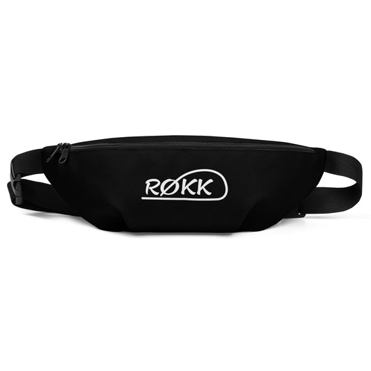 Røkk Black Fanny Pack