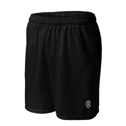 Icon Black Mesh Shorts