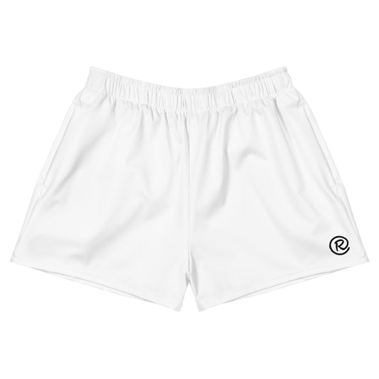 Icon White Athletic Shorts