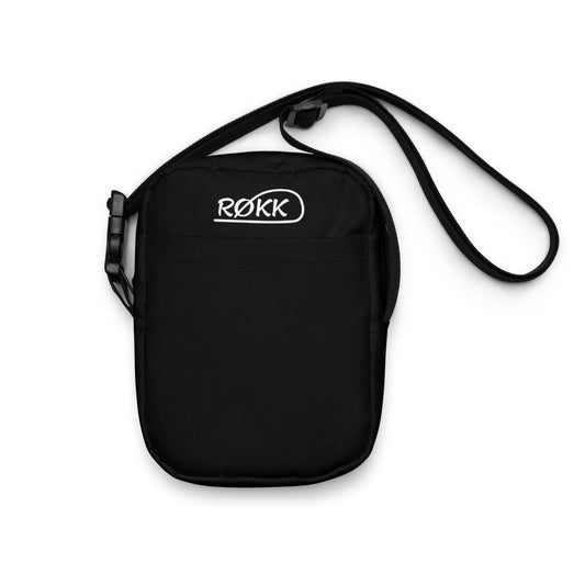 Røkk Black Crossbody Bag