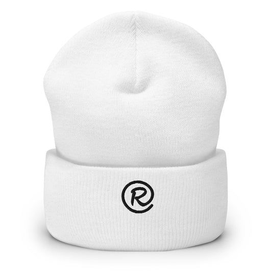 Icon White Beanie