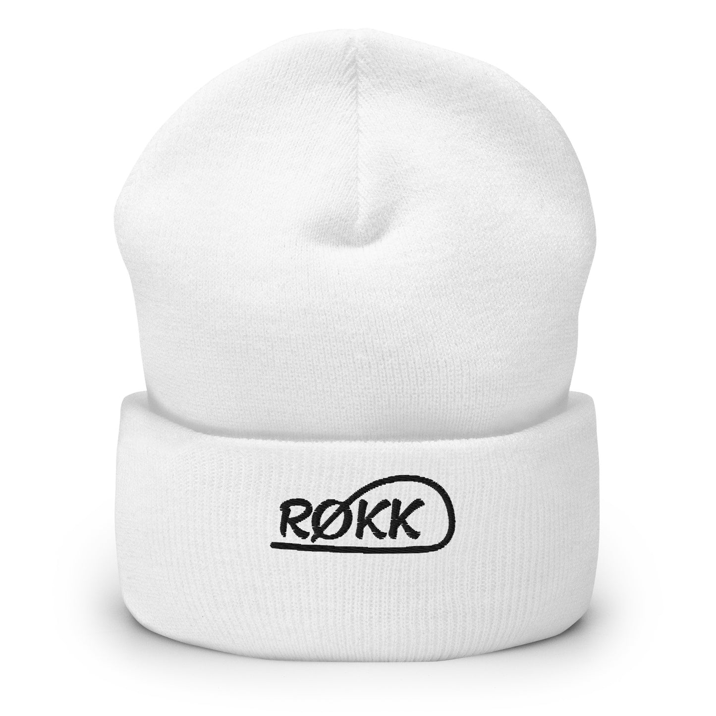 Røkk White Beanie