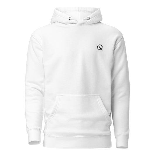 Icon White Premium Hoodie